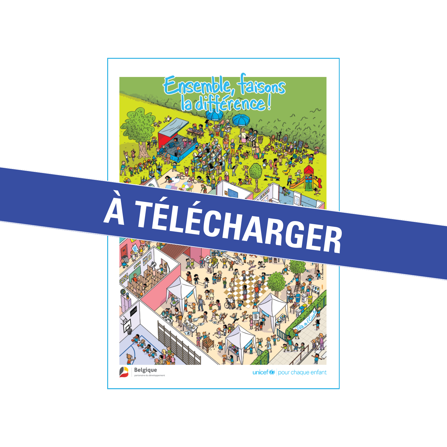 Poster - Ensemble, faisons la différence [À télécharger]
