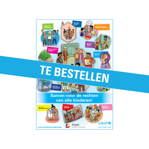 Poster - Samen voor de rechten van alle kinderen [Te bestellen]